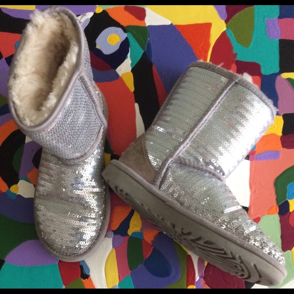 UGG Other - Ugg Australia Classic Short Sparkles Sequin Boot.